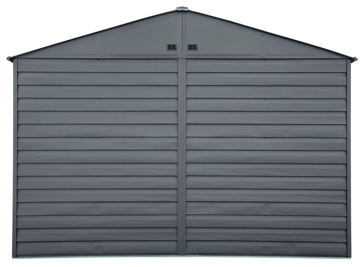 Select Galvanized Steel Storage Shed, Charcoal, 10-ft x 8-ft V0O9 - product image 8