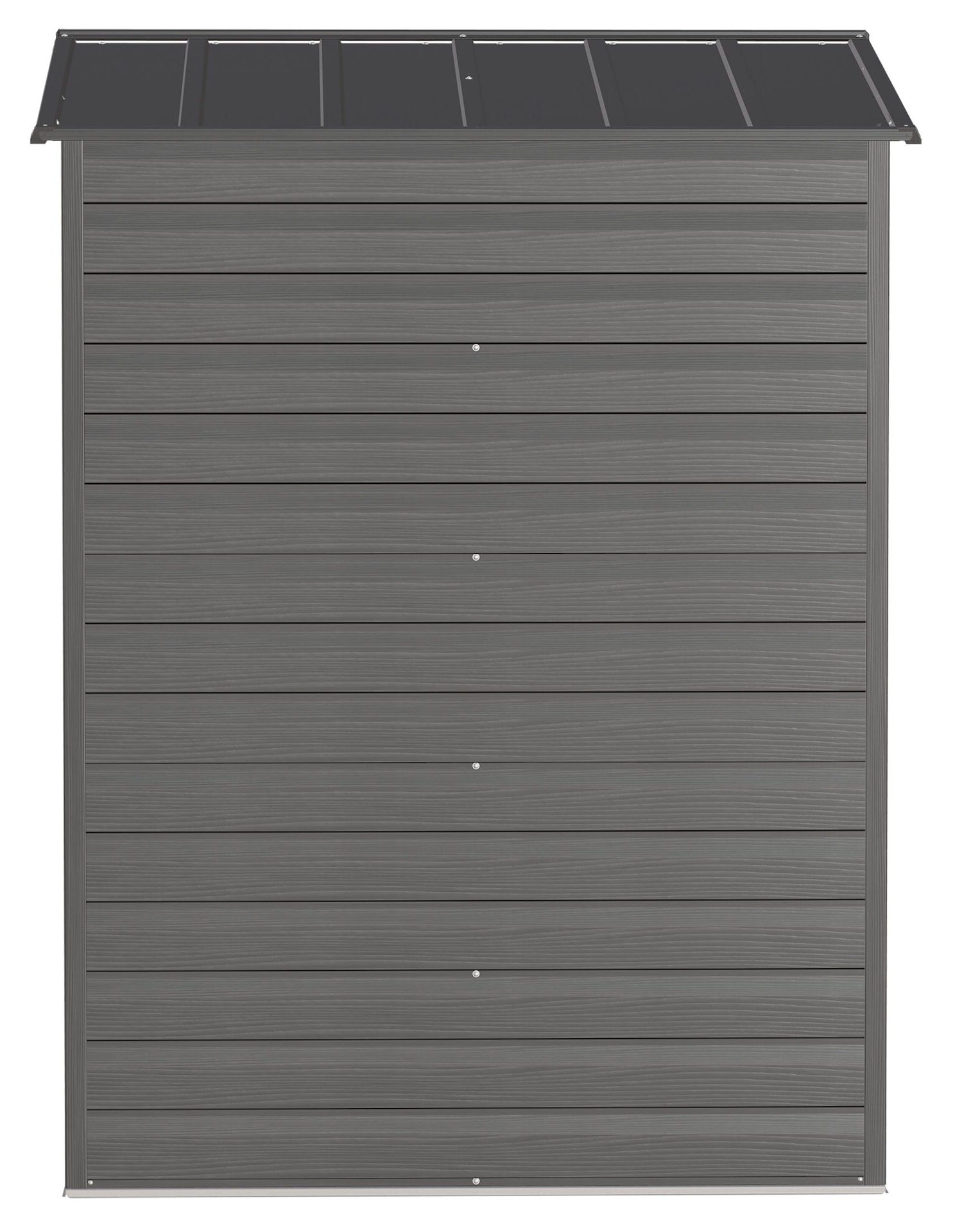 Select Galvanized Steel Storage Shed, Charcoal, 6-ft x 5-ft R6R8 - product image 6
