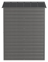 Select Galvanized Steel Storage Shed, Charcoal, 6-ft x 5-ft R6R8 - product image 7