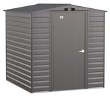 Select Galvanized Steel Storage Shed, Charcoal, 6-ft x 7-ft E6U0 - product image 1