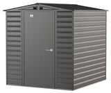 Select Galvanized Steel Storage Shed, Charcoal, 6-ft x 7-ft E6U0 - product image 2