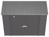 Select Galvanized Steel Storage Shed, Charcoal, 8-ft x 4-ft E3B7 - product image 6