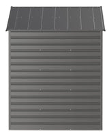 Select Galvanized Steel Storage Shed, Charcoal, 8-ft x 6-ft X0F3 - product image 6