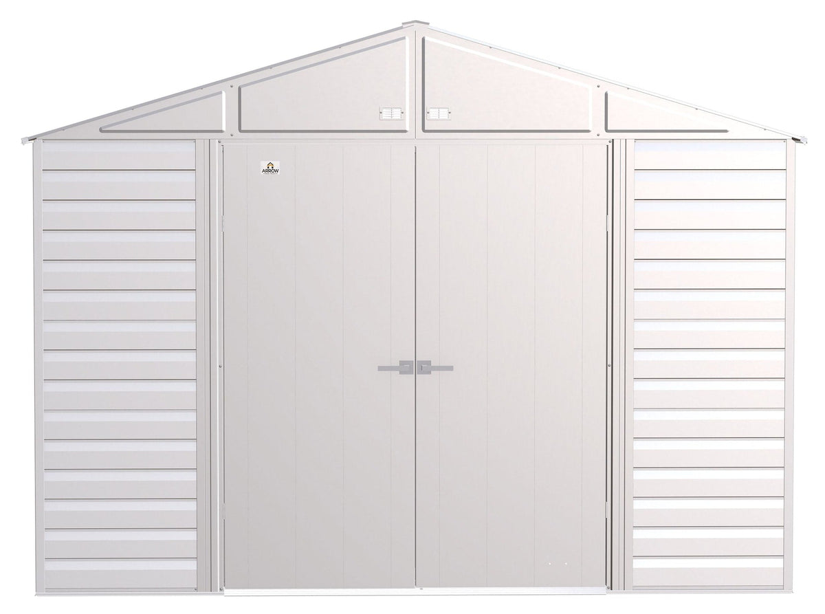 Select Galvanized Steel Storage Shed, Flute Grey, 10-ft x 12-ft C6Y0 - product image 1