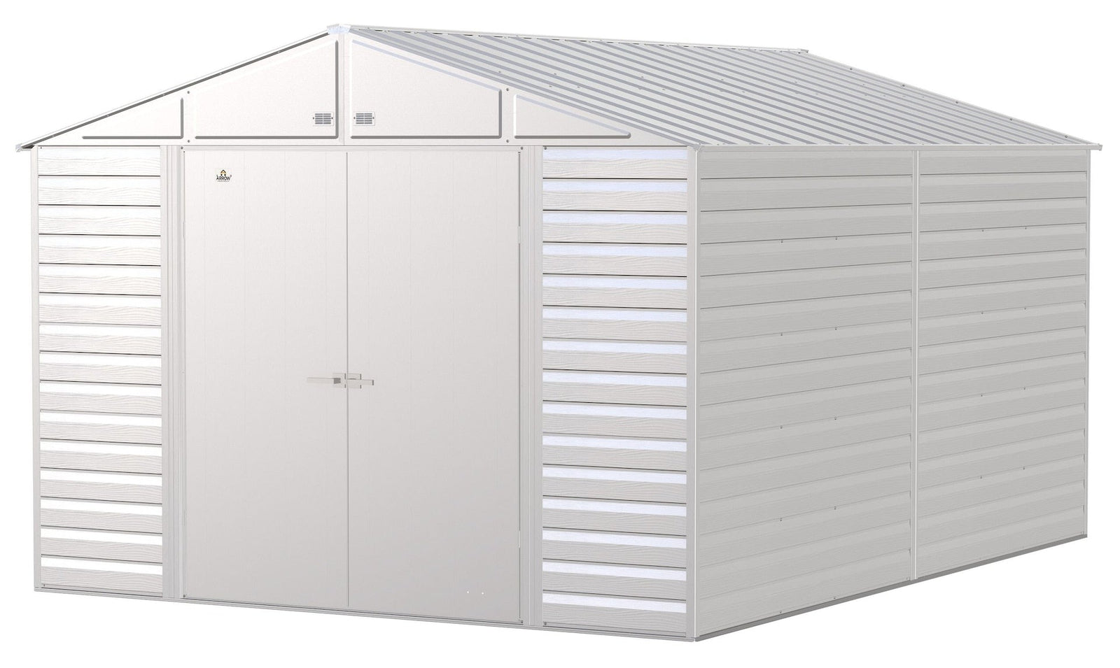 Select Galvanized Steel Storage Shed, Flute Grey, 10-ft x 14-ft O5X4 - product image 1
