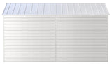 Select Galvanized Steel Storage Shed, Flute Grey, 10-ft x 14-ft O5X4 - product image 6