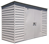 Select Galvanized Steel Storage Shed, Flute Grey, 10-ft x 4-ft G0C3 - product image 2