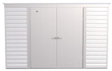 Select Galvanized Steel Storage Shed, Flute Grey, 10-ft x 4-ft U8W8 - product image 4