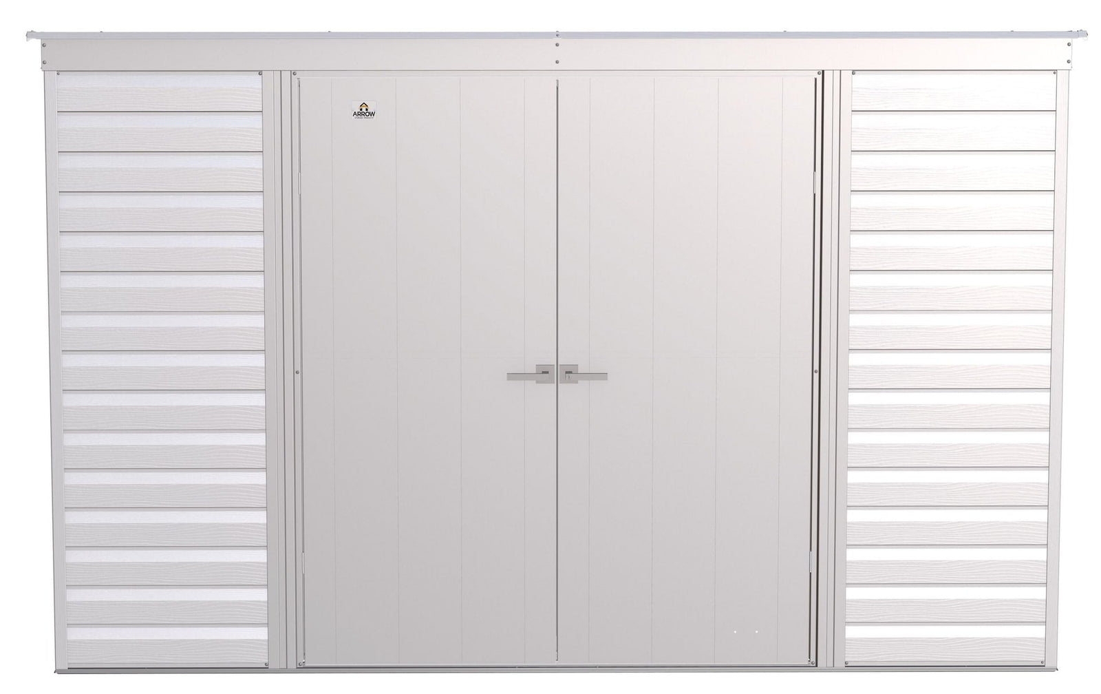 Select Galvanized Steel Storage Shed, Flute Grey, 10-ft x 4-ft U8W8 - product image 4