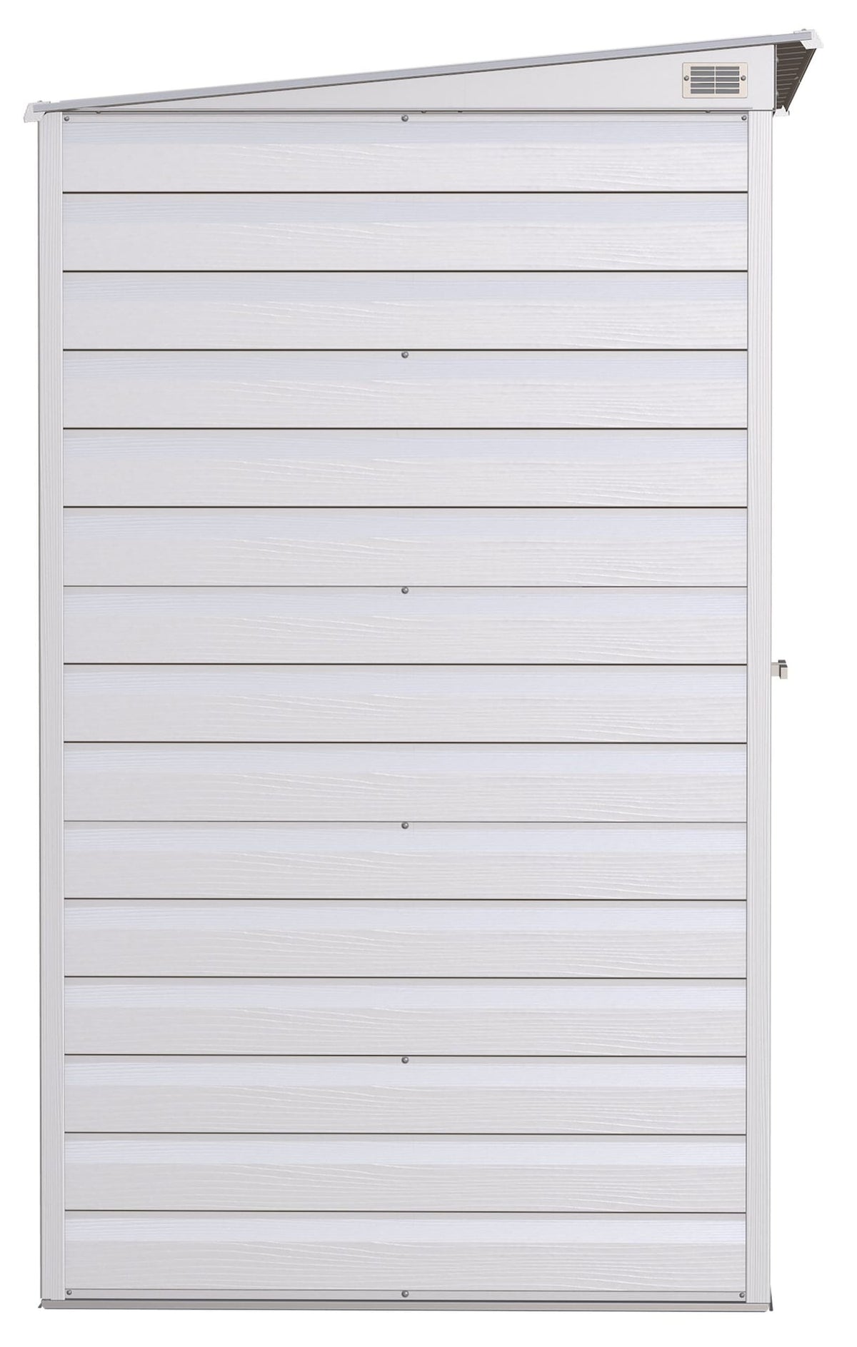 Select Galvanized Steel Storage Shed, Flute Grey, 10-ft x 4-ft G0C3 - product image 7