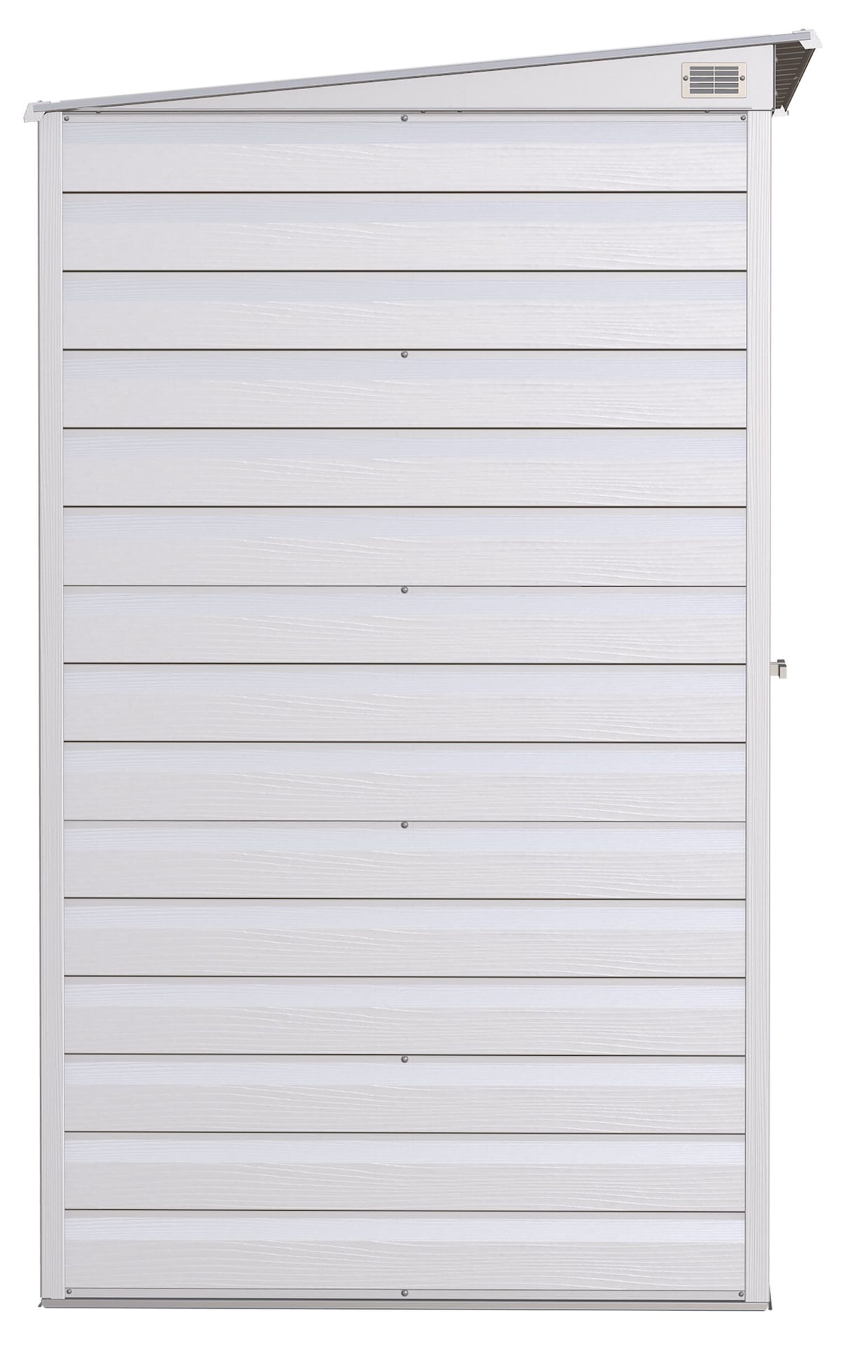 Select Galvanized Steel Storage Shed, Flute Grey, 10-ft x 4-ft U8W8 - product image 7