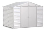 Select Galvanized Steel Storage Shed, Flute Grey, 10-ft x 8-ft A0S3 - product image 1