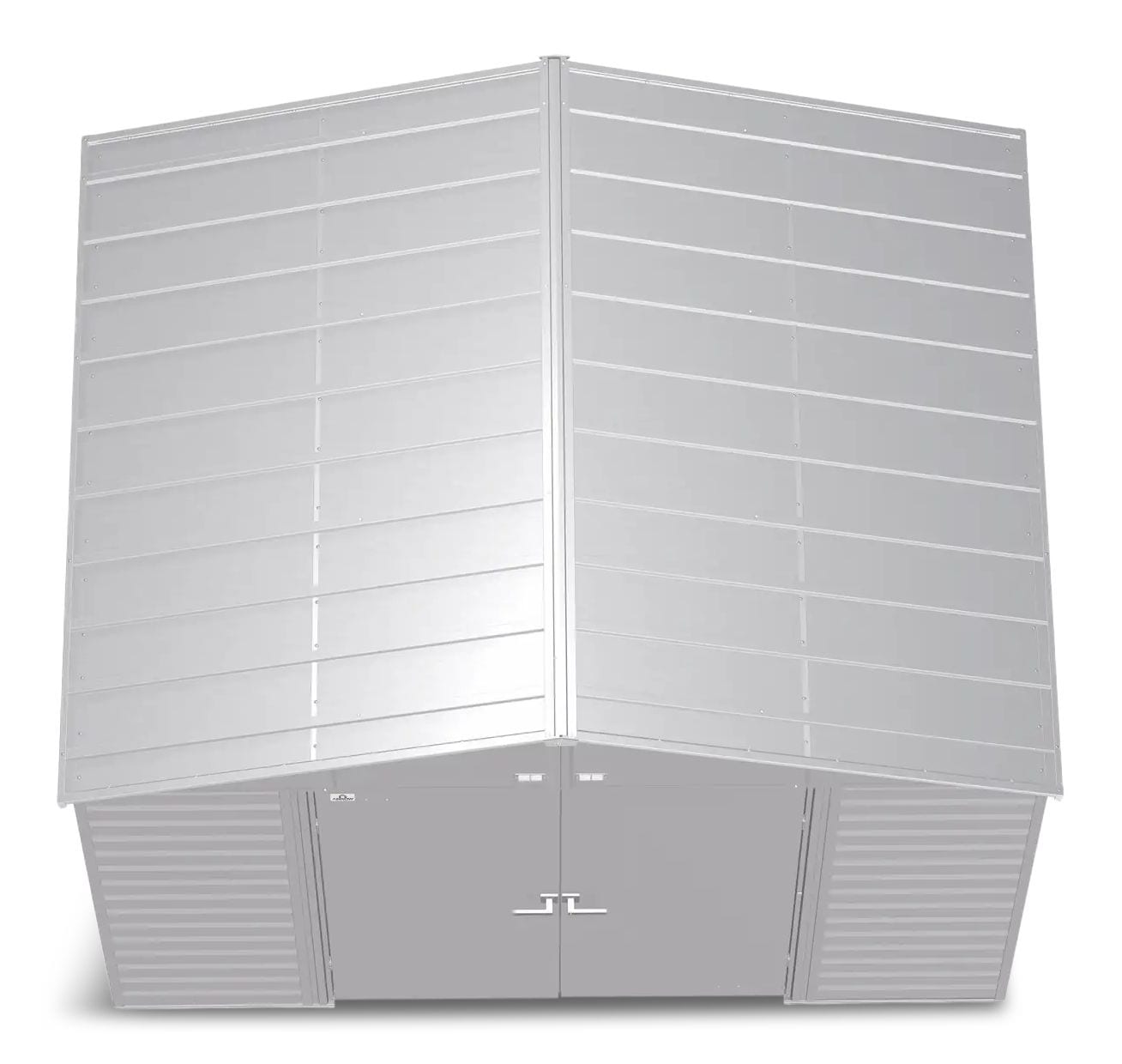 Select Galvanized Steel Storage Shed, Flute Grey, 10-ft x 8-ft A0S3 - product image 7