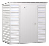 Select Galvanized Steel Storage Shed, Flute Grey, 6-ft x 4-ft O0P9 - product image 3