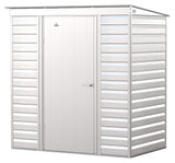 Select Galvanized Steel Storage Shed, Flute Grey, 6-ft x 4-ft E1O6 - product image 4