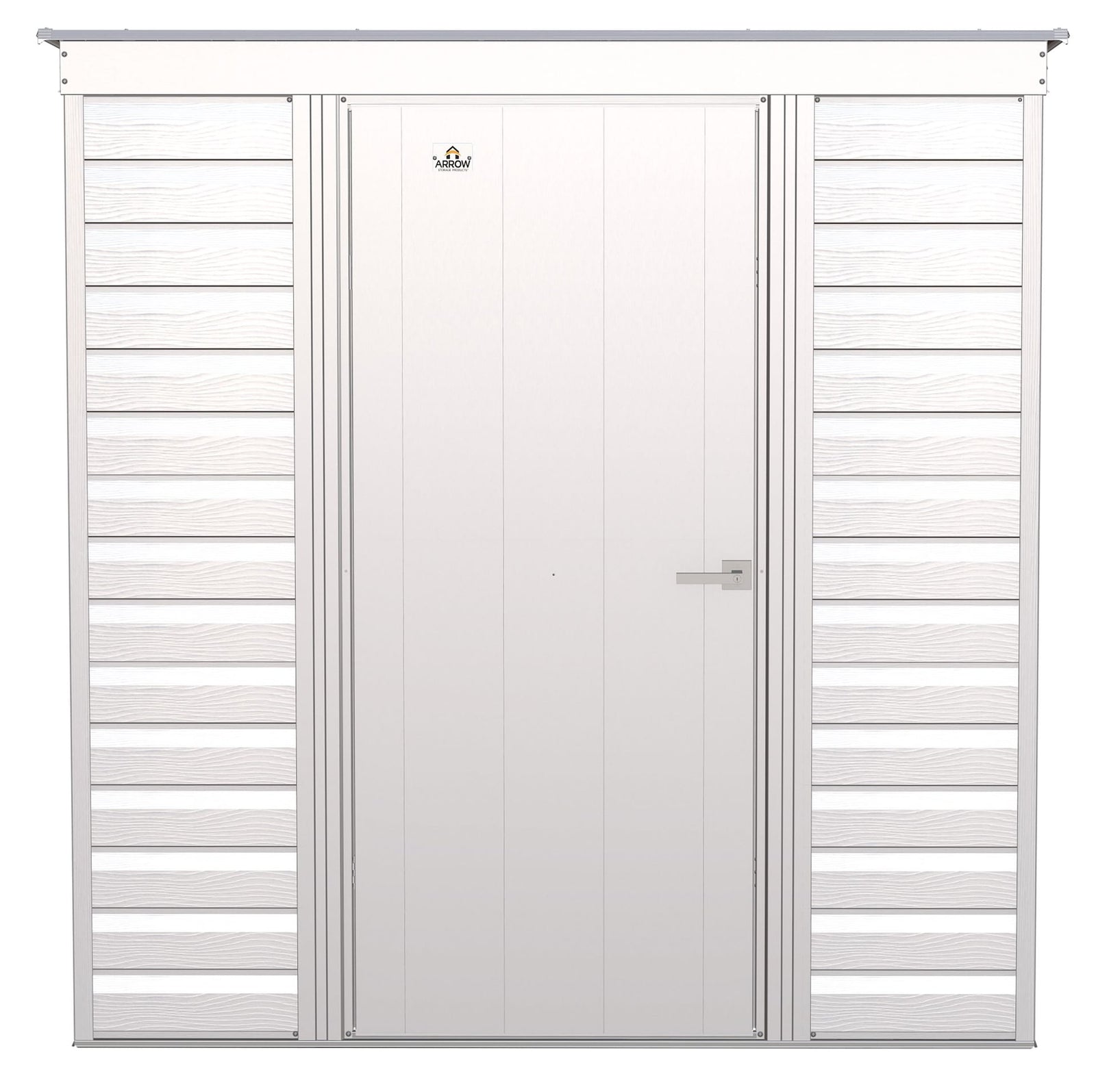 Select Galvanized Steel Storage Shed, Flute Grey, 6-ft x 4-ft E1O6 - product image 6