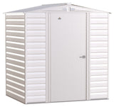 Select Galvanized Steel Storage Shed, Flute Grey, 6-ft x 5-ft F8K7 - product image 1