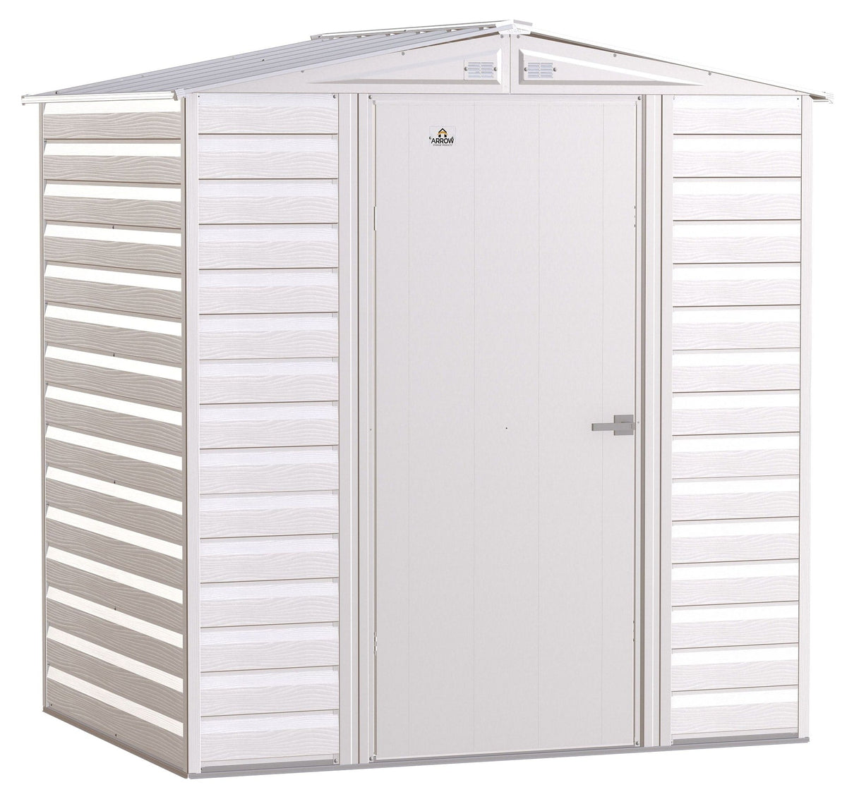Select Galvanized Steel Storage Shed, Flute Grey, 6-ft x 5-ft F8K7 - product image 1