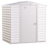 Select Galvanized Steel Storage Shed, Flute Grey, 6-ft x 5-ft F8K7 - product image 3