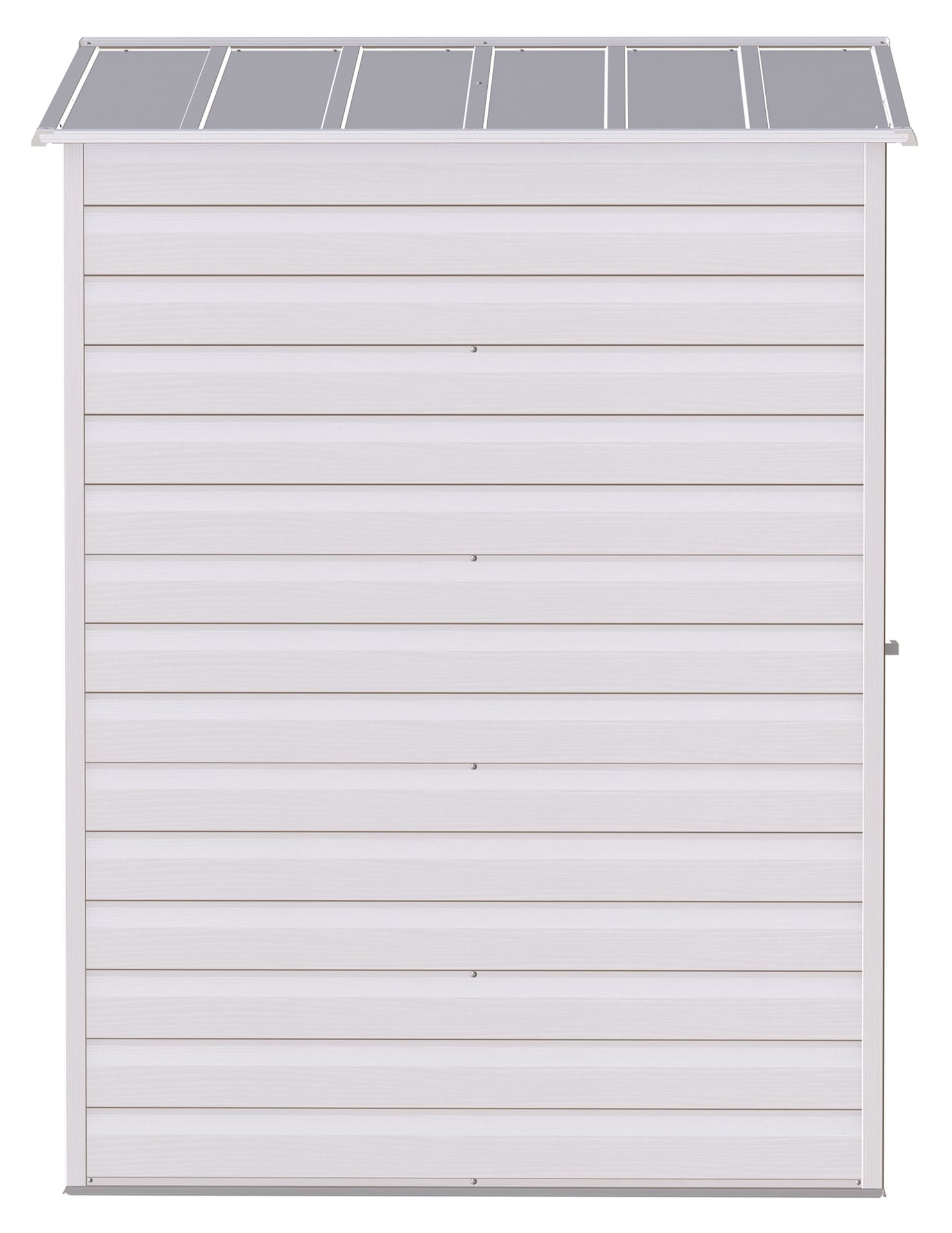 Select Galvanized Steel Storage Shed, Flute Grey, 6-ft x 5-ft F8K7 - product image 5