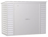 Select Galvanized Steel Storage Shed, Flute Grey, 8-ft x 4-ft Z8I9 - product image 1