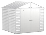 Select Galvanized Steel Storage Shed, Flute Grey, 8-ft x 8-ft U6X7 - product image 2