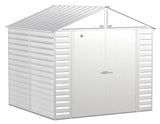 Select Galvanized Steel Storage Shed, Flute Grey, 8-ft x 8-ft U6X7 - product image 3