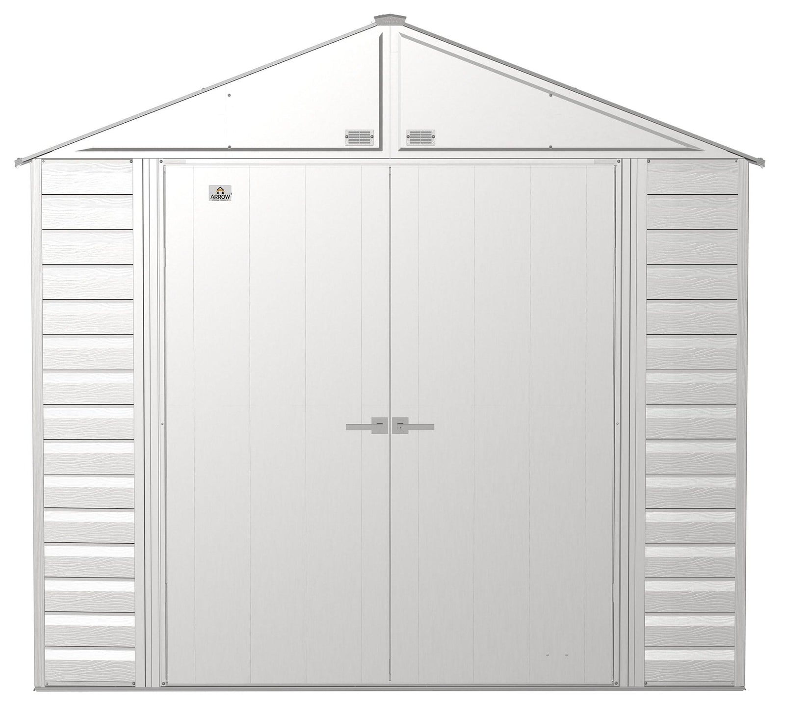 Select Galvanized Steel Storage Shed, Flute Grey, 8-ft x 8-ft X7B0 - product image 4