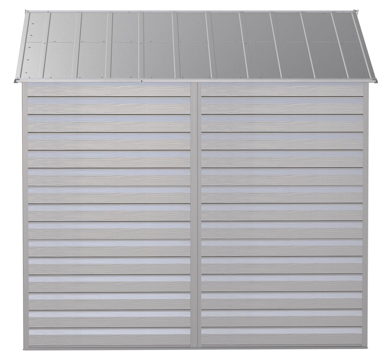 Select Galvanized Steel Storage Shed, Flute Grey, 8-ft x 8-ft U6X7 - product image 8