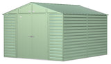 Select Galvanized Steel Storage Shed, Sage Green, 10-ft x 12-ft Z2K8 - product image 1