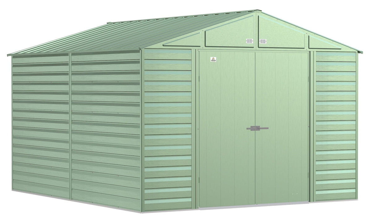 Select Galvanized Steel Storage Shed, Sage Green, 10-ft x 12-ft Z2K8 - product image 2
