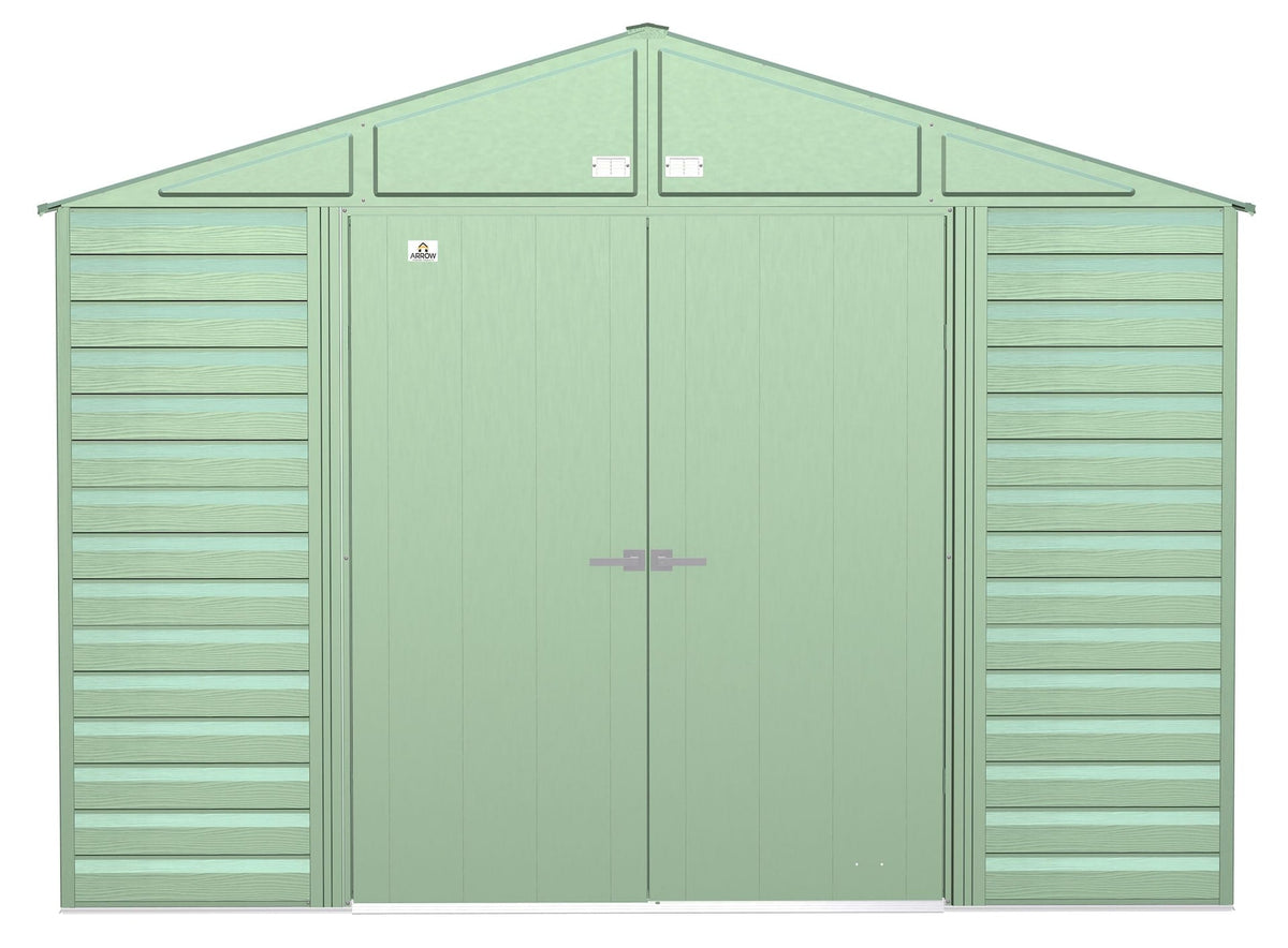 Select Galvanized Steel Storage Shed, Sage Green, 10-ft x 12-ft Z2K8 - product image 3
