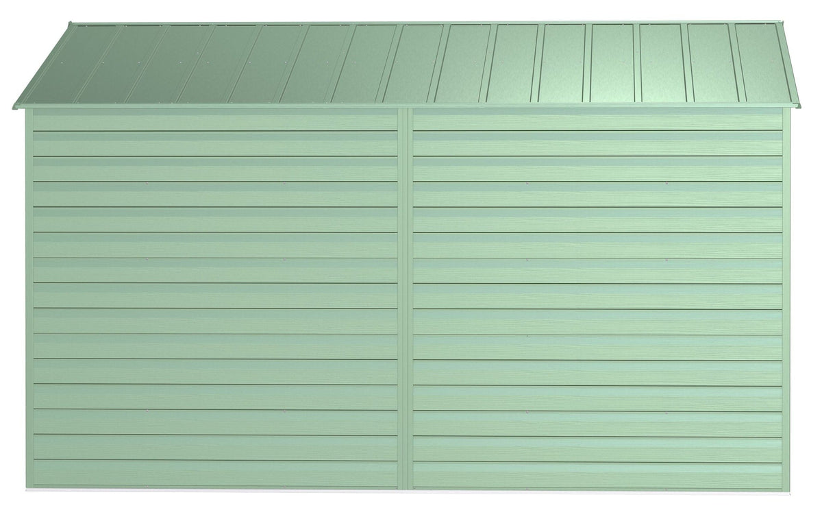 Select Galvanized Steel Storage Shed, Sage Green, 10-ft x 12-ft Z2K8 - product image 4