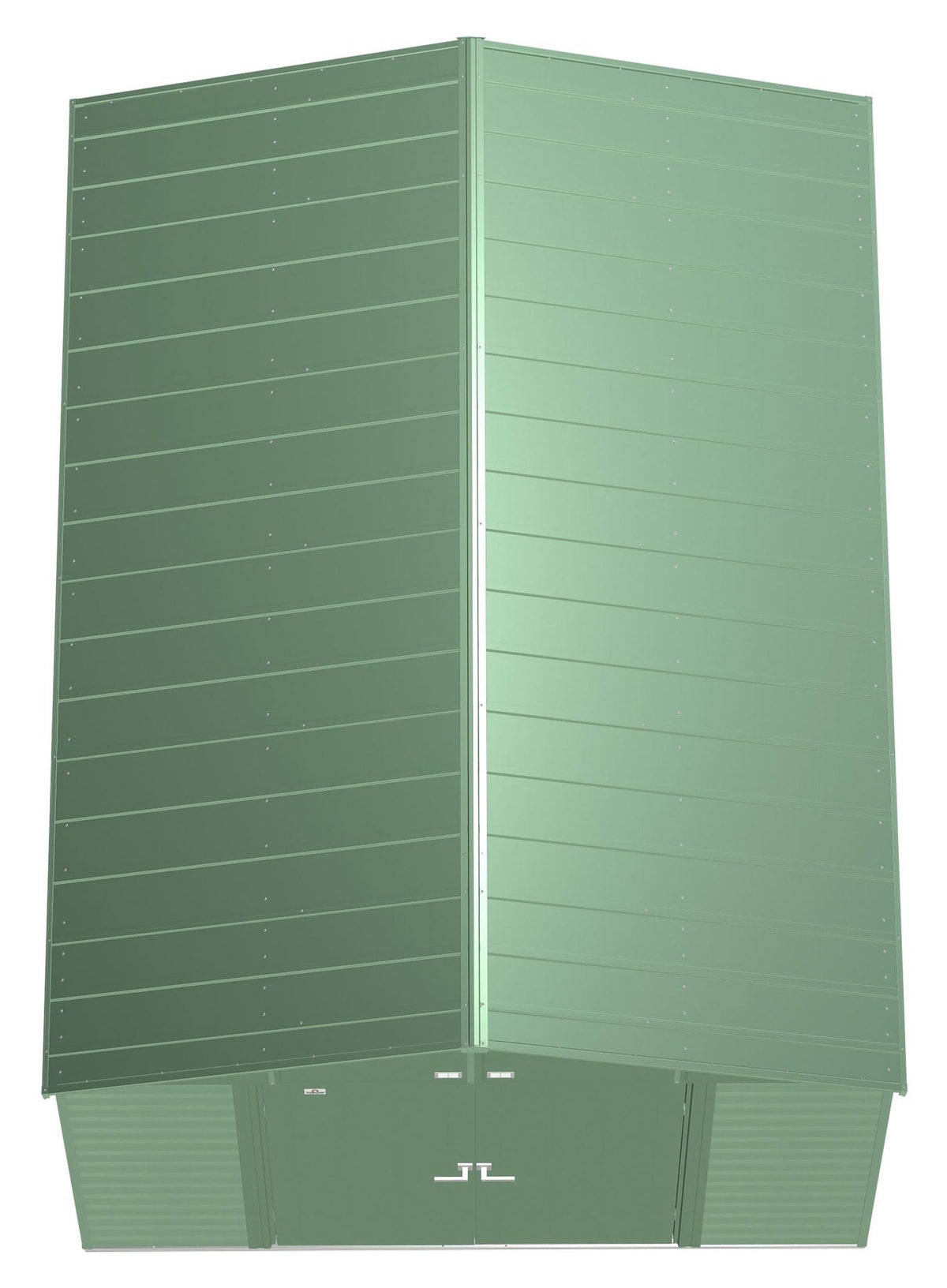 Select Galvanized Steel Storage Shed, Sage Green, 10-ft x 14-ft E5F7 - product image 7