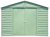 Select Galvanized Steel Storage Shed, Sage Green, 10-ft x 8-ft E4W4 - product image 3