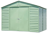 Select Galvanized Steel Storage Shed, Sage Green, 10-ft x 8-ft E4W4 - product image 4