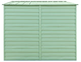 Select Galvanized Steel Storage Shed, Sage Green, 10-ft x 8-ft E4W4 - product image 5