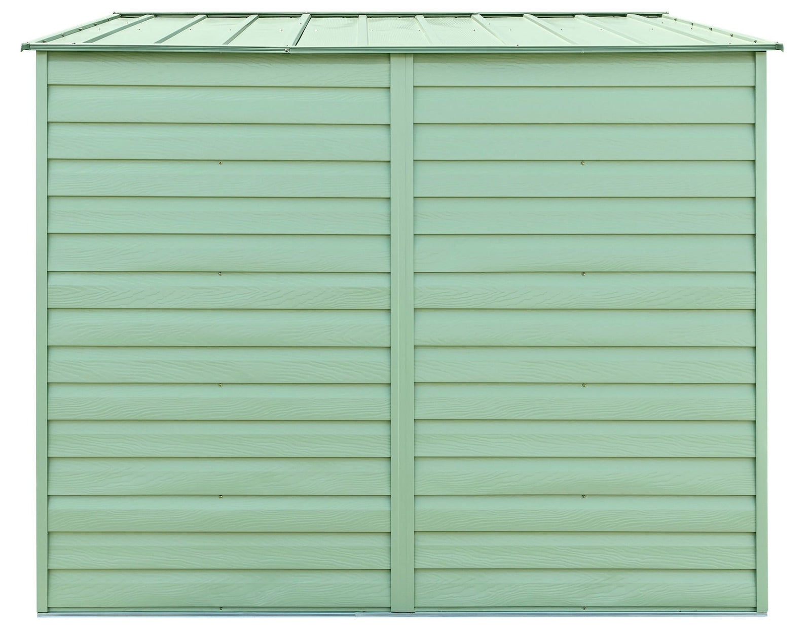 Select Galvanized Steel Storage Shed, Sage Green, 10-ft x 8-ft E4W4 - product image 5
