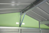 Select Galvanized Steel Storage Shed, Sage Green, 10-ft x 8-ft E4W4 - product image 7