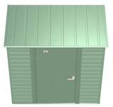 Select Galvanized Steel Storage Shed, Sage Green, 6-ft x 4-ft K1A7 - product image 8