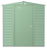 Select Galvanized Steel Storage Shed, Sage Green, 6-ft x 7-ft R6D1 - product image 2