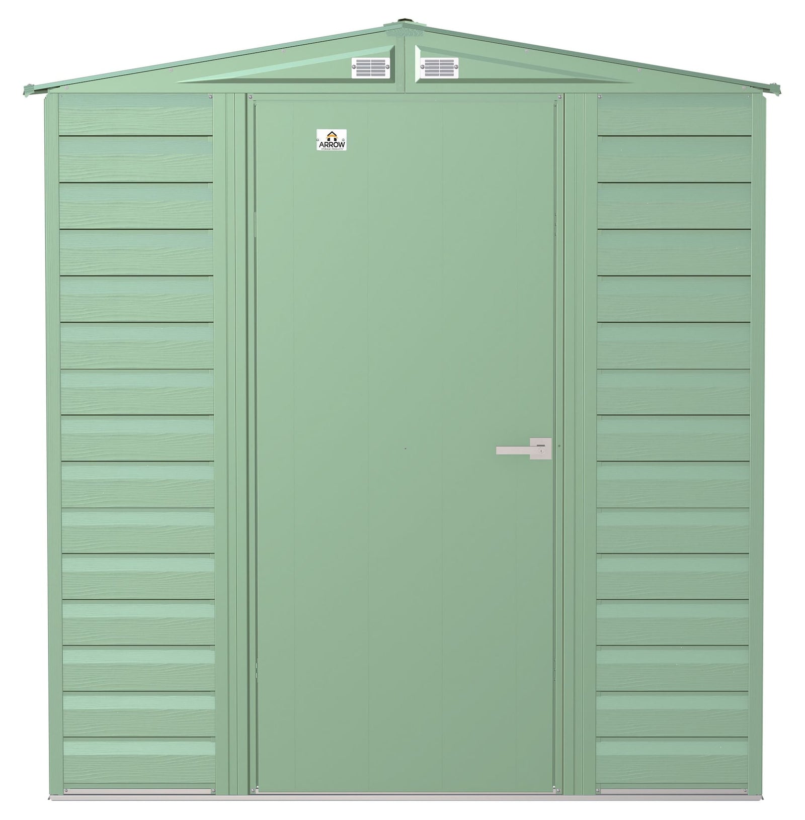 Select Galvanized Steel Storage Shed, Sage Green, 6-ft x 7-ft R6D1 - product image 2