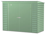 Select Galvanized Steel Storage Shed, Sage Green, 8-ft x 4-ft P4N1 - product image 2