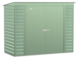 Select Galvanized Steel Storage Shed, Sage Green, 8-ft x 4-ft P4N1 - product image 3