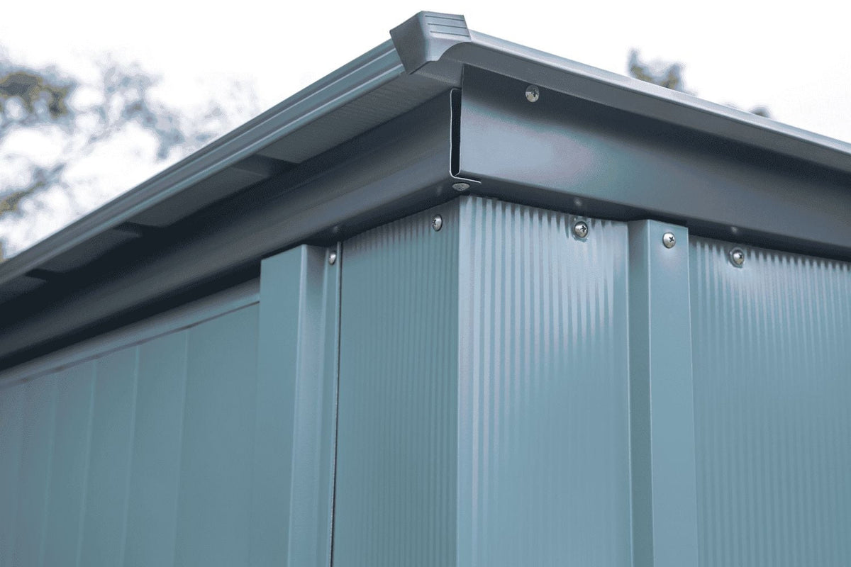 Spacemaker 4x3-ft Juniper Berry Lockable Patio Shed D0H2 - product image 4