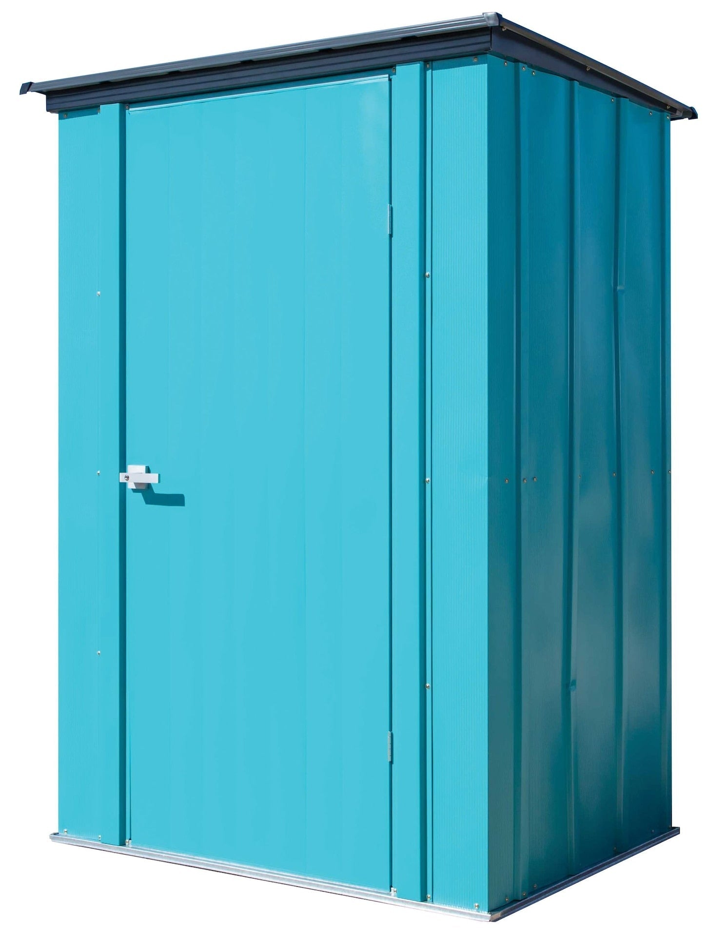 Spacemaker Patio Steel Storage Shed, Teal, 4-ft x 3-ft U8B2 - product image 3
