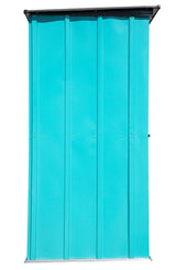 Spacemaker Patio Steel Storage Shed, Teal, 4-ft x 3-ft U8B2 - product image 5