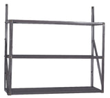 Telescoping 3-Tier Galvanized Steel Shelf Kit Z8E0 - product image 1
