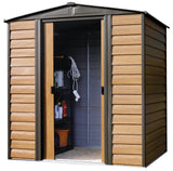 Woodridge 6x5-ft Corrosion-Resistant Steel Storage Shed M8R2 - product image 1