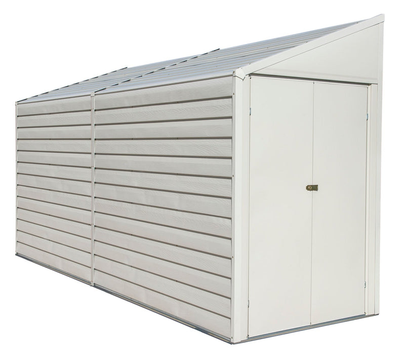 Yardsaver Electro Galvanized Steel Storage Shed, 4-ft x 10-ft C8F0